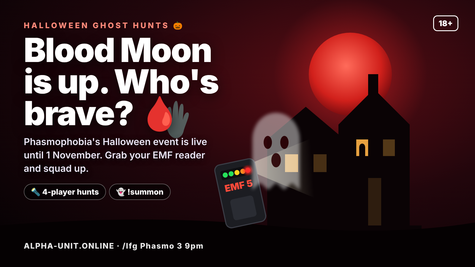 Halloween ghost hunts