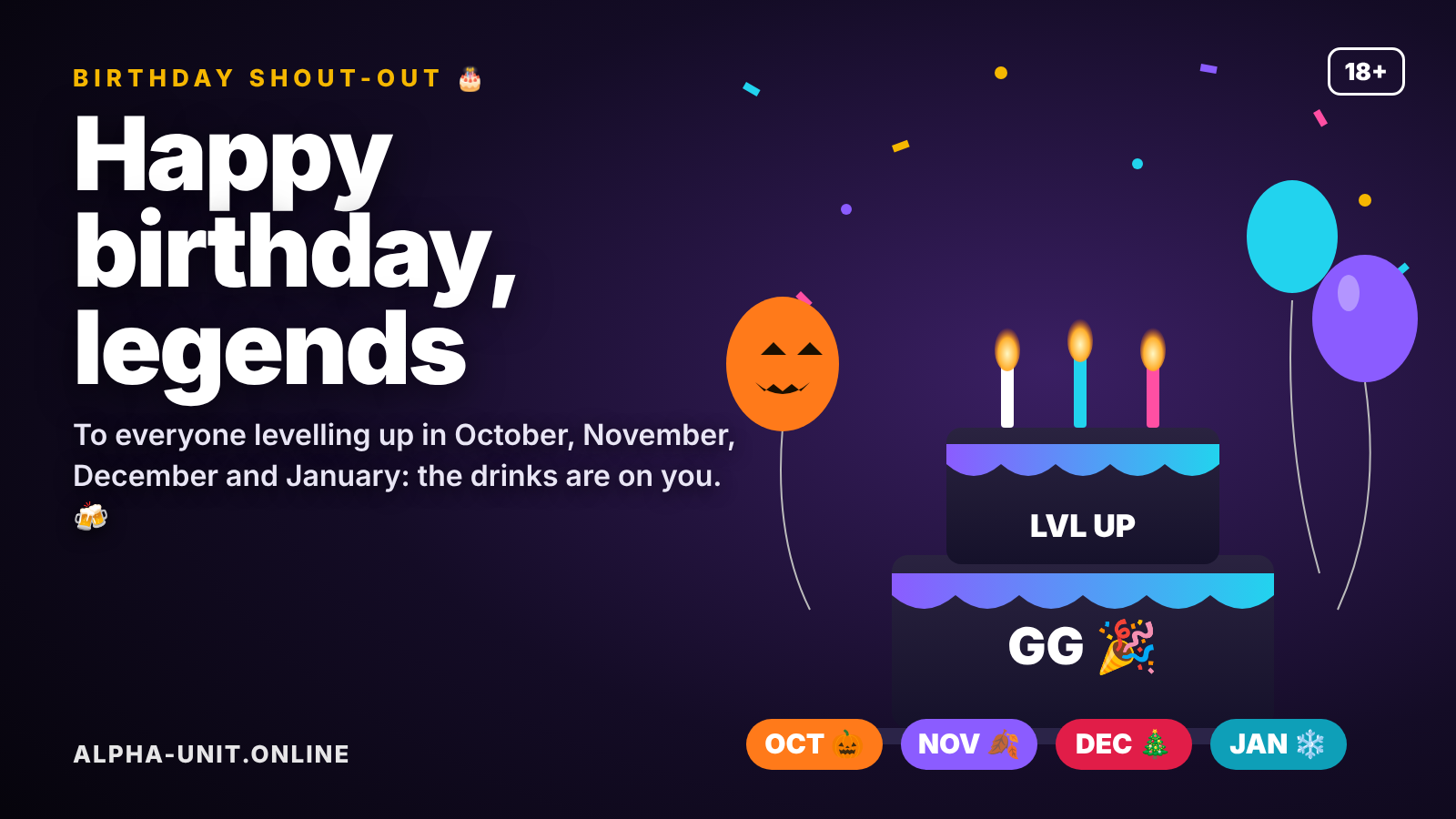 Birthday shout-out
