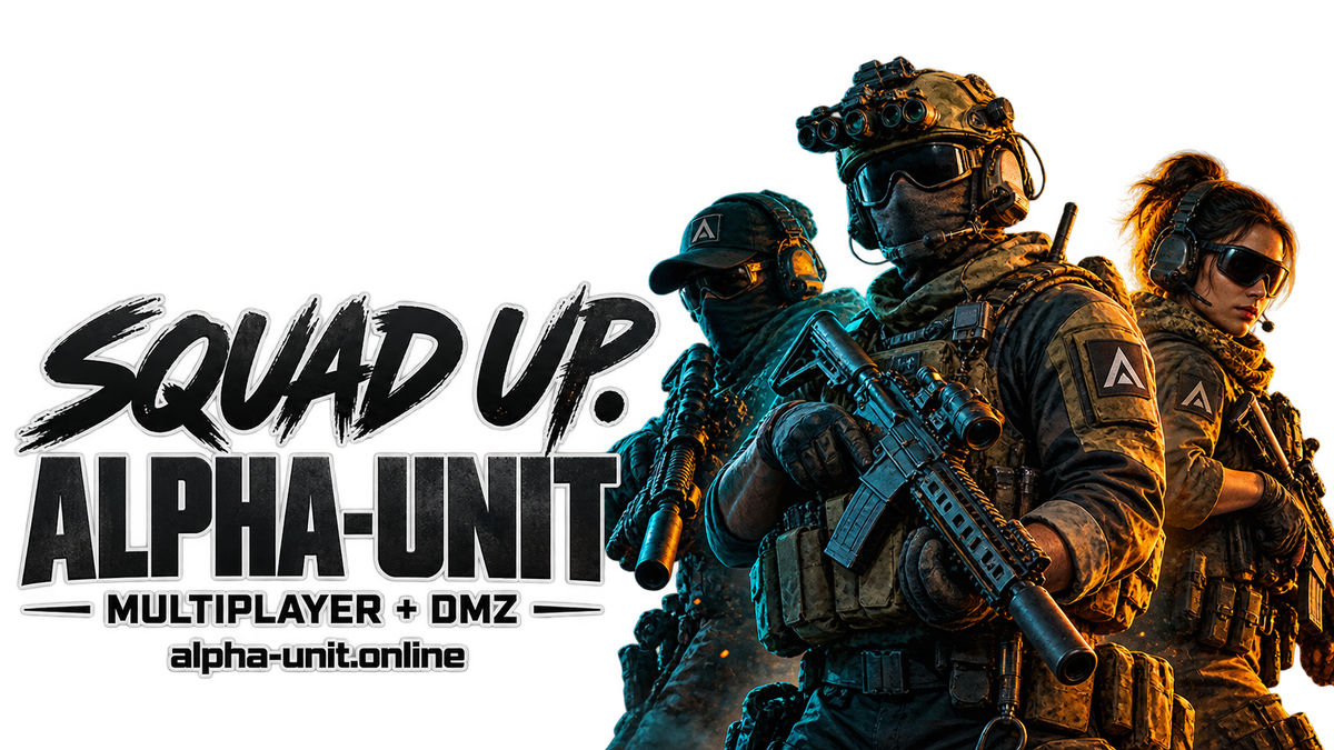 Modern Warfare 4: Squad Up with Alpha-Unit for Multiplayer & DMZ